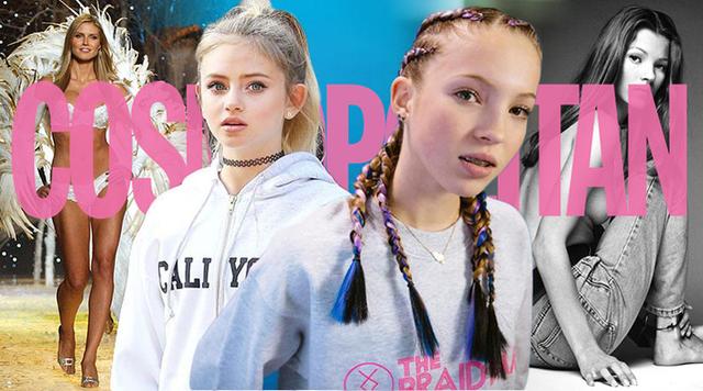 这些00后腿长已开挂,超模的女儿们气场果然2米8