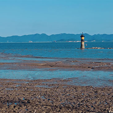 离市区最近的蓝海