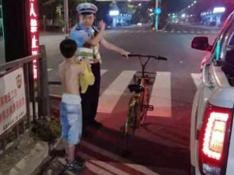 10岁男孩和爸爸吵架,骑车4小时去乐清找妈妈