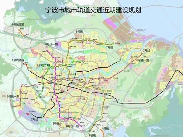 宁波地铁2030年规划图图片