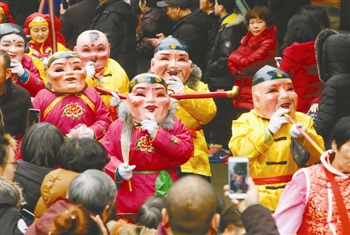 观海卫都神行会好热闹