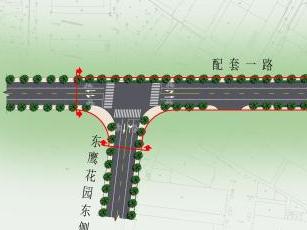 江北又一配套道路开工在即 将缓解江北中学周边交通压力