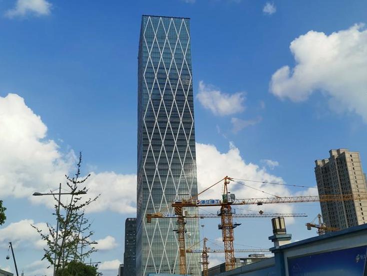 快要落成了!号称东部新城第三座地标建筑