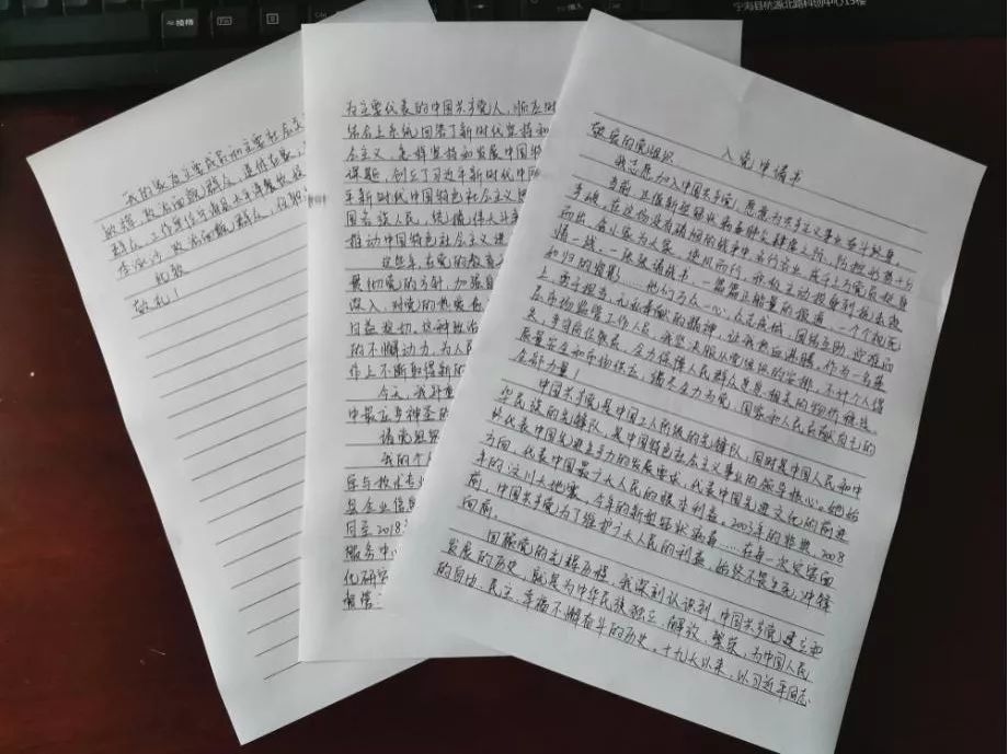 纸短情长:副所长谢萌的入党申请、工作笔记和深夜视频