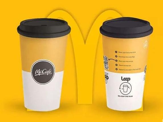麦当劳将试行可重复使用咖啡杯！还得交押金才能用哦…