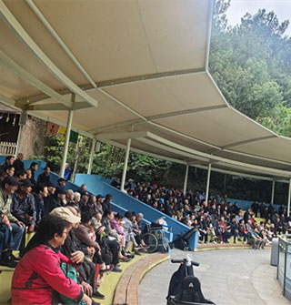 宁波野生动物园被“重阳大军”占领！