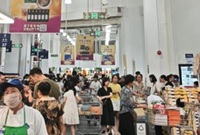 工作日山姆人还挺多的