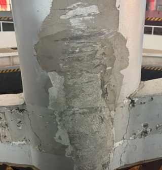 北仑富邦这个旋转停车场，又看到有车剐蹭了