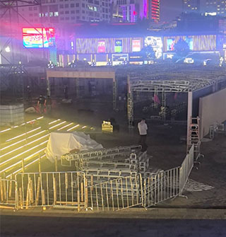 天一广场这是搞什么活动？用这么大的场地