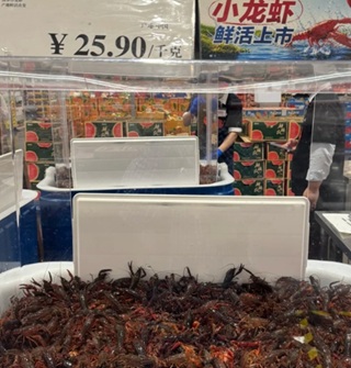 宁波开市客竟然也开始卖小龙虾了