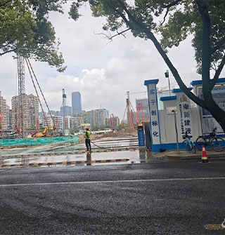 白鹤工地进度