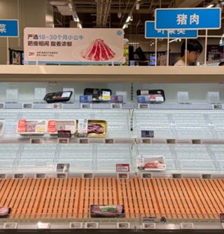 台风白海豚来临，宁波的超市又被搬空了